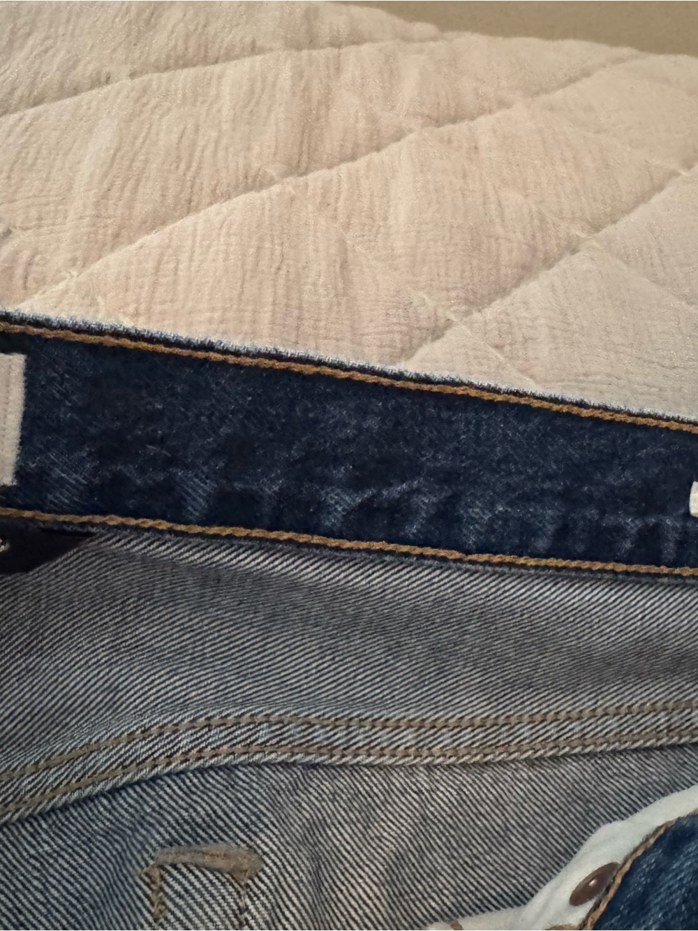 Citizens Of Humanity Dark Indigo Straight Jeans - Picture 3 of 5
